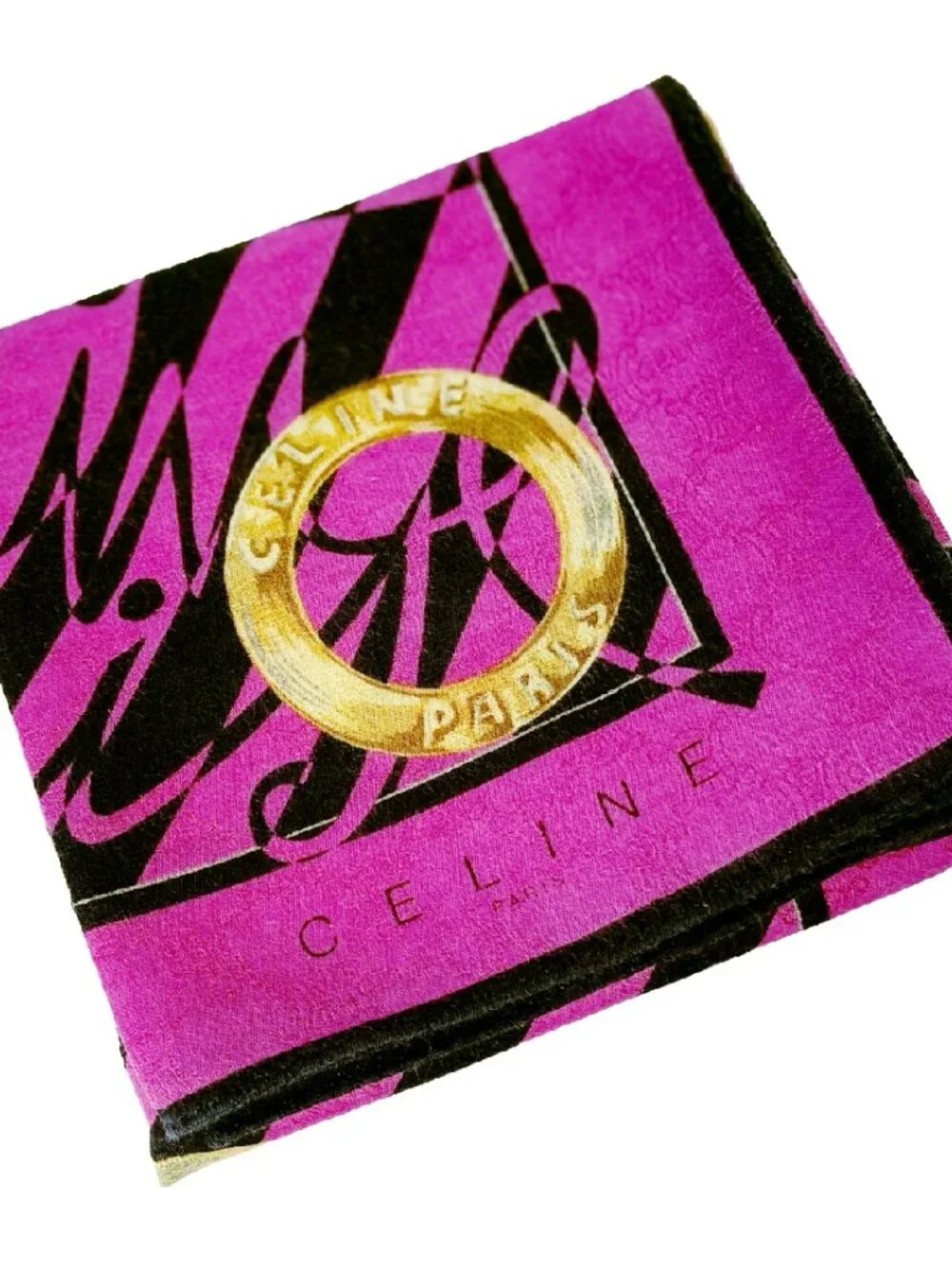Vintage Celine Cotton Scarf